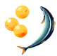 果物、魚類